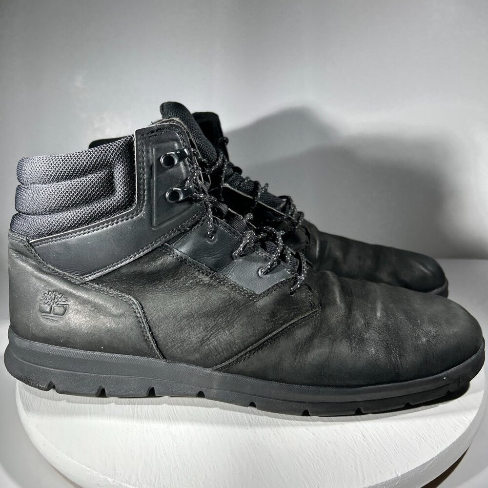 Timberland Graydon Hoverlite Mens Size 13 Chukka Ankle Boots Black Shoes Sneaker